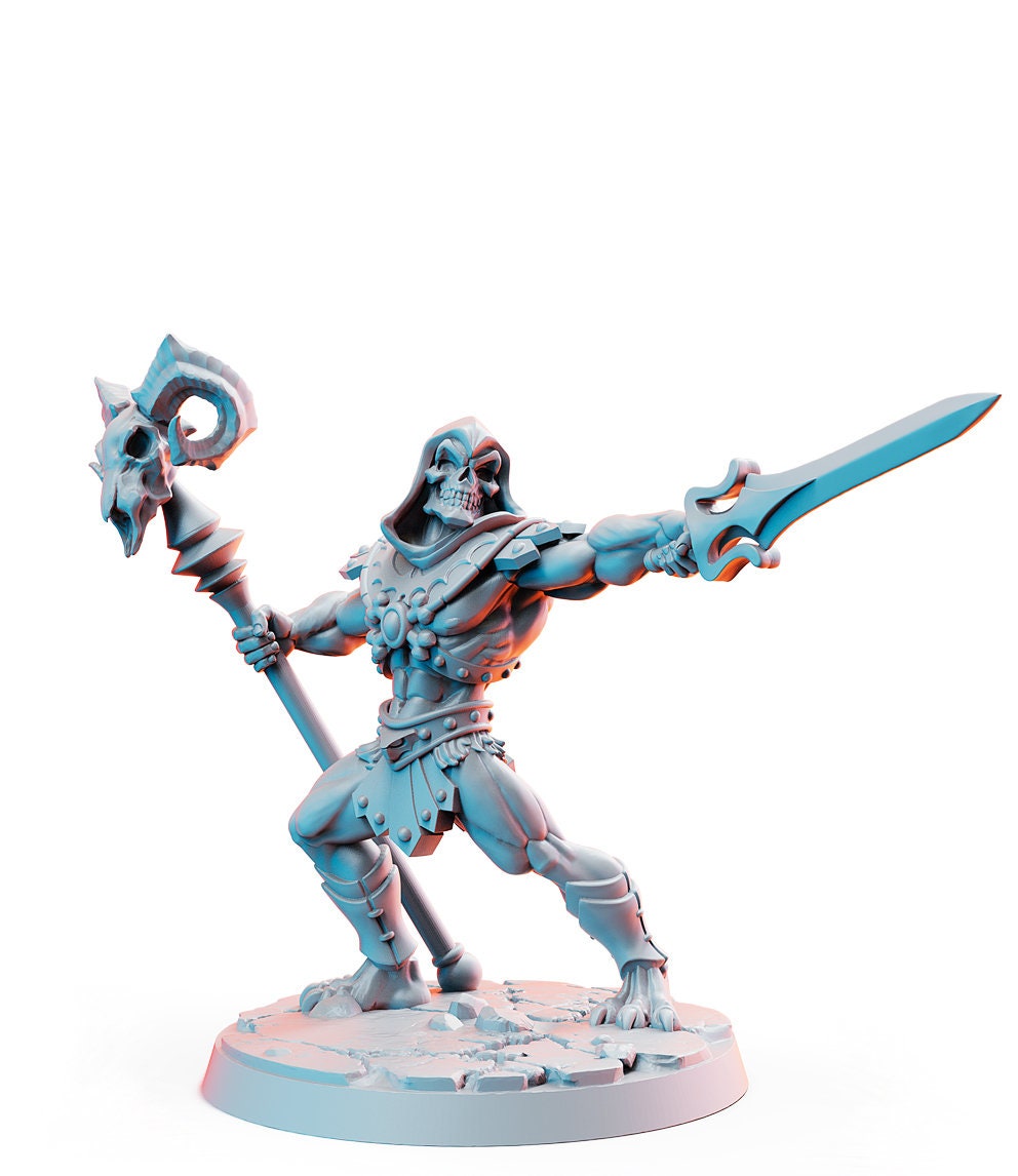 Skulldor - RN Estudio Printed Miniature | Dungeons & Dragons | Pathfinder | Tabletop