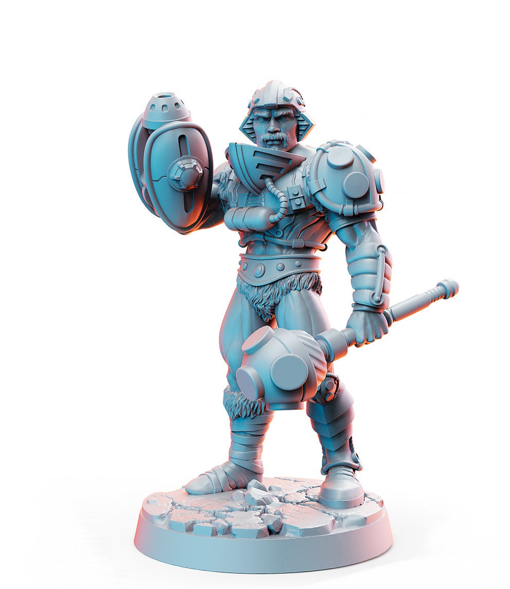 Dun-Ken - 2 RN Estudio Printed Miniatures | Dungeons & Dragons | Pathfinder | Tabletop