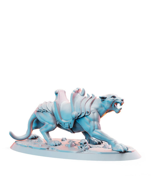 War Tigarr - RN Estudio Printed Miniature | Dungeons & Dragons | Pathfinder | Tabletop