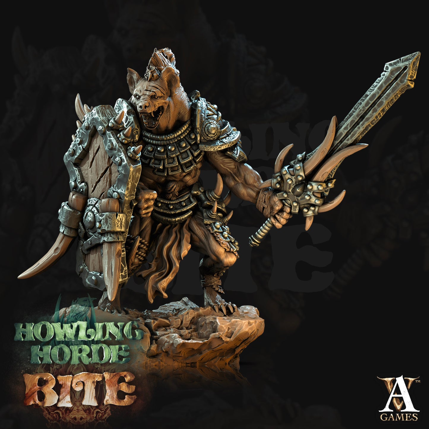 Gnoll Scouts Bundle - Archvillain Games Printed Miniatures | Dungeons & Dragons | Pathfinder | Tabletop