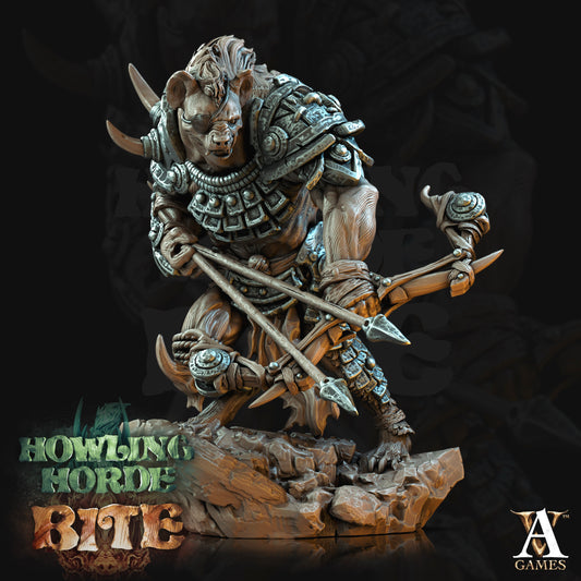 Gnoll Scouts Bundle - Archvillain Games Printed Miniatures | Dungeons & Dragons | Pathfinder | Tabletop