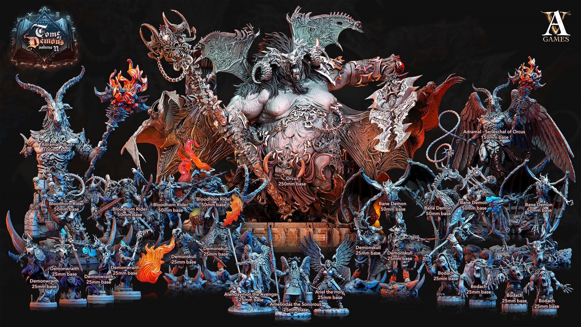 Adramal Bust - Archvillain Games Printed Miniatures | Dungeons & Dragons | Pathfinder | Tabletop