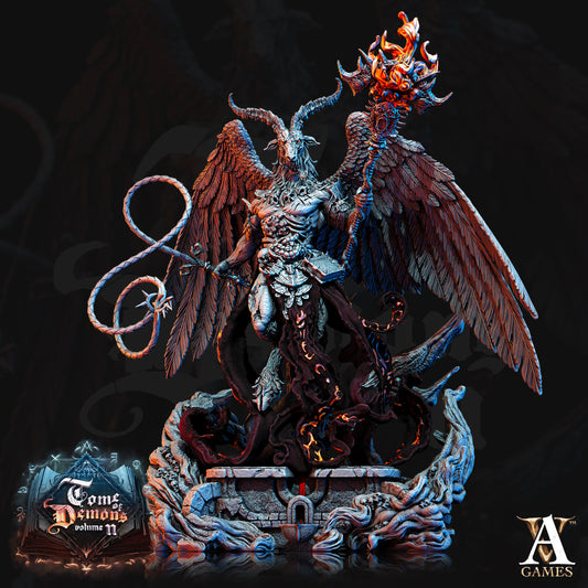 Adramal, Seneschal of Orcus - Archvillain Games Printed Miniatures | Dungeons & Dragons | Pathfinder | Tabletop