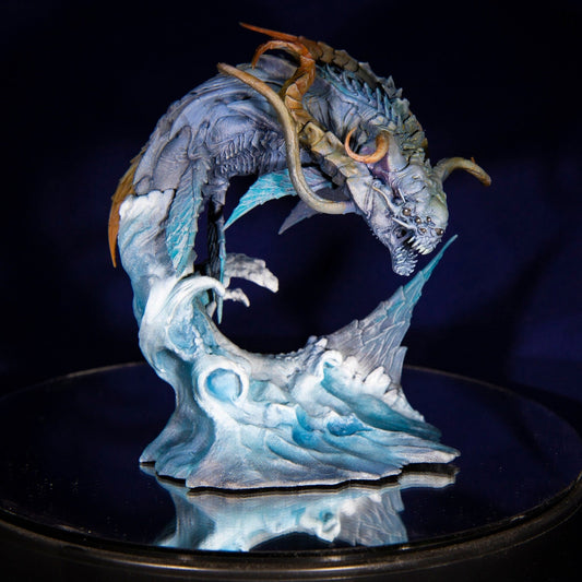 Slaudrul, the Aboleth PAINTED MODEL - Archvillain Games Printed Miniature | Dungeons & Dragons | Pathfinder | Tabletop