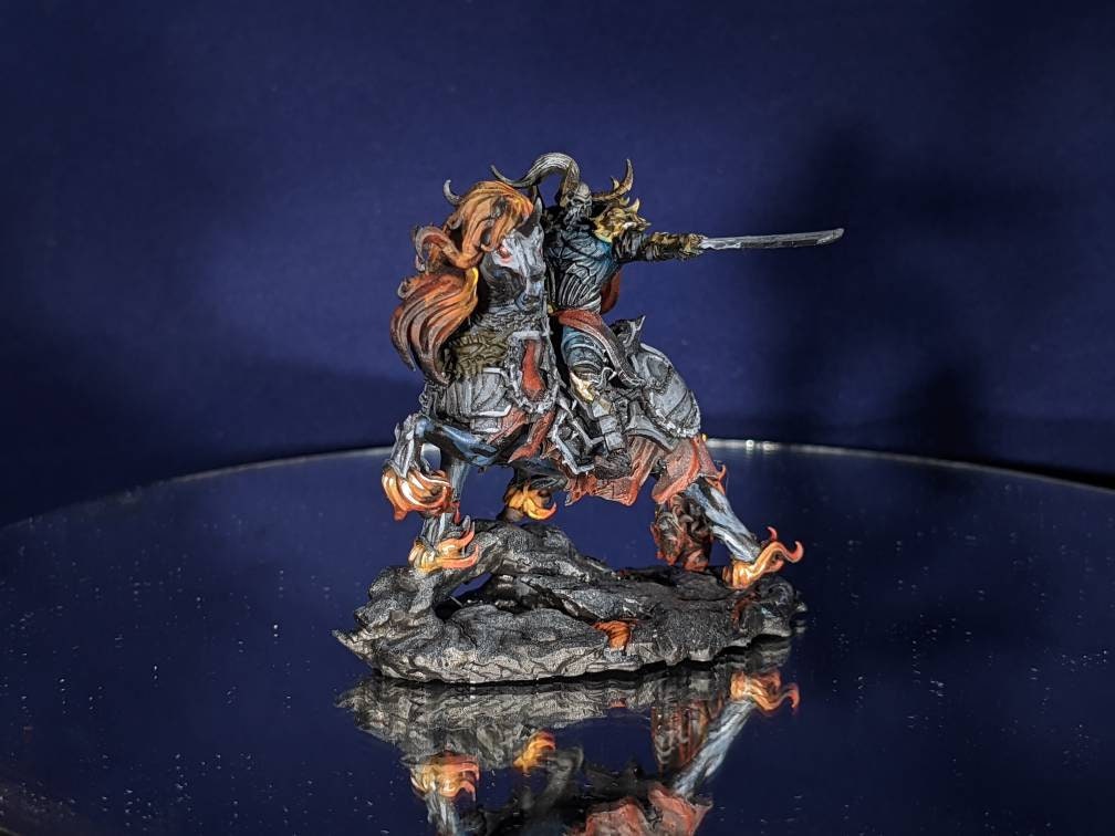 Hell Knight - Archvillain Games Printed Miniature | Dungeons & Dragons | Pathfinder | Tabletop