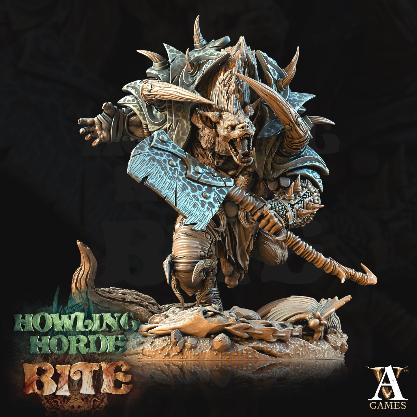 Gnoll Brutes Bundle - Archvillain Games Printed Miniatures | Dungeons & Dragons | Pathfinder | Tabletop