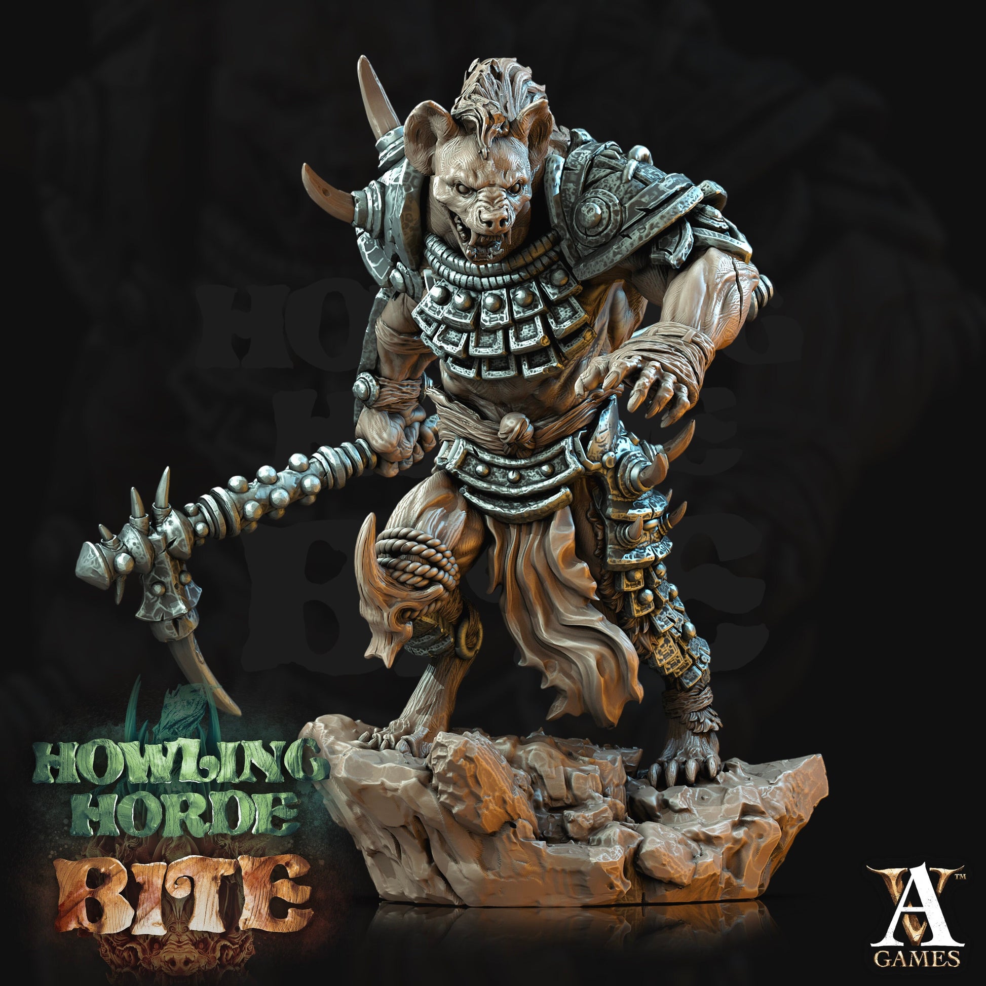 Gnoll Scouts Bundle - Archvillain Games Printed Miniatures | Dungeons & Dragons | Pathfinder | Tabletop