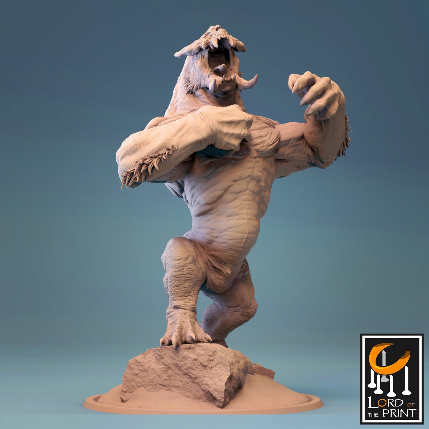 Barluga- Lord of the Print Miniature | Dungeons & Dragons | Pathfinder | Tabletop