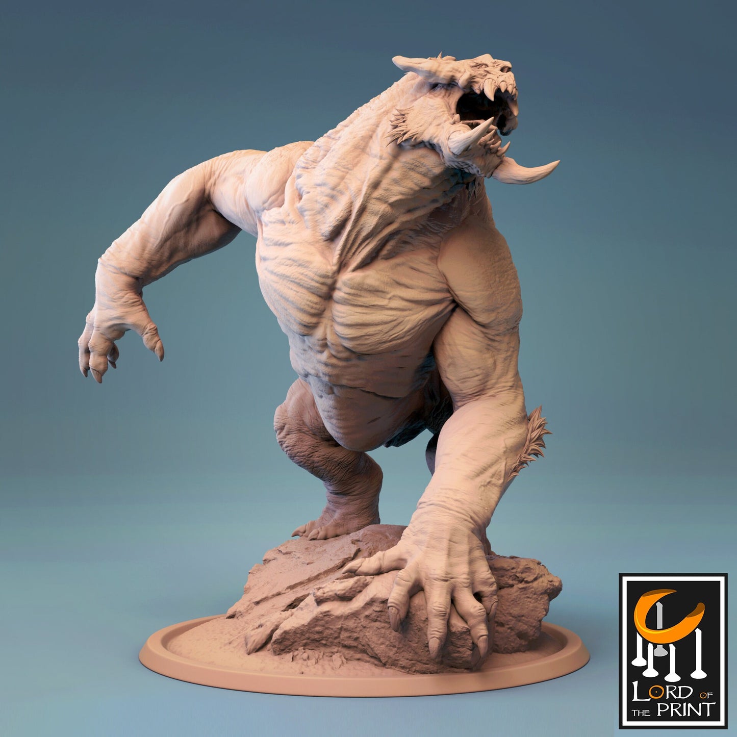 Barluga- Lord of the Print Miniature | Dungeons & Dragons | Pathfinder | Tabletop