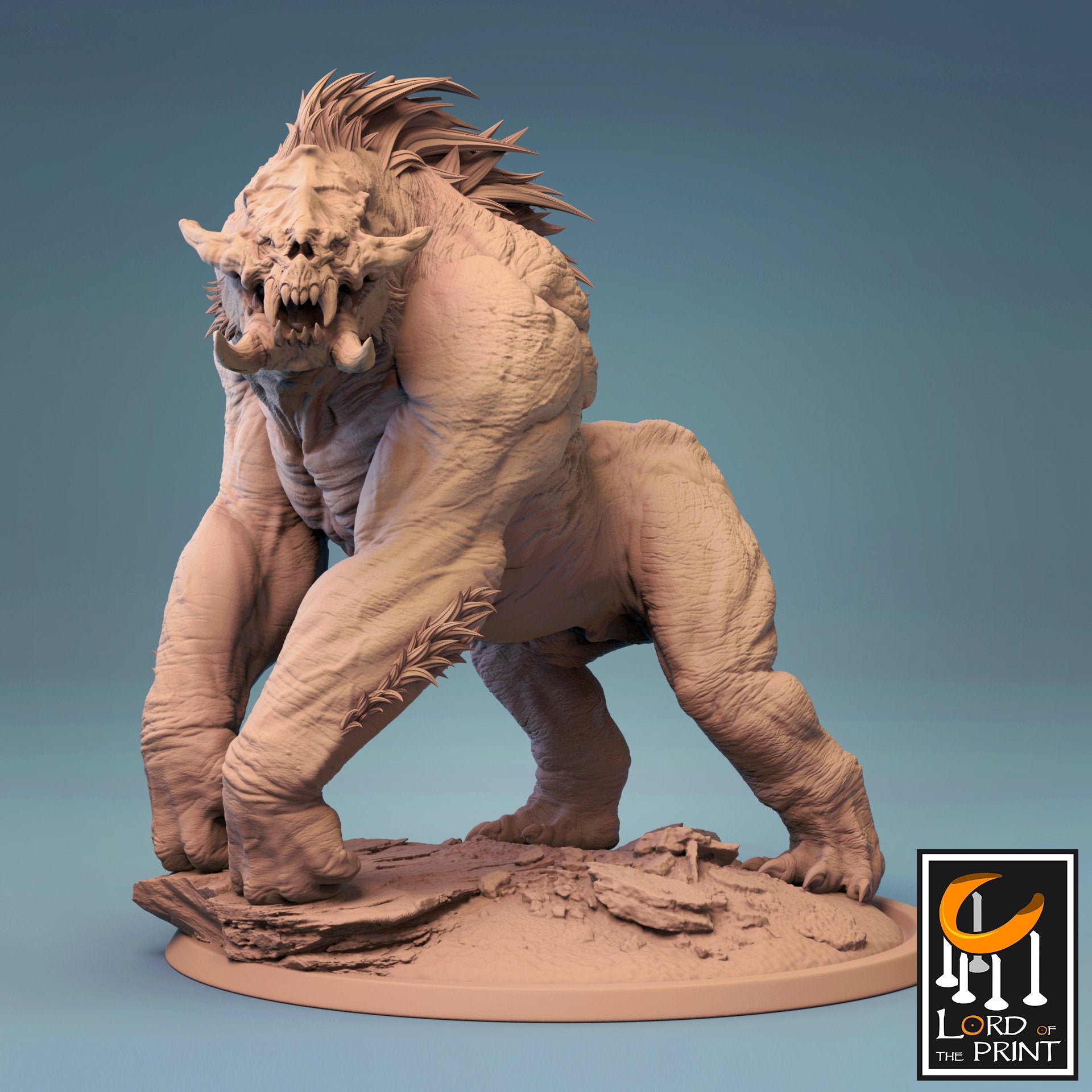 Barluga- Lord of the Print Miniature | Dungeons & Dragons | Pathfinder | Tabletop