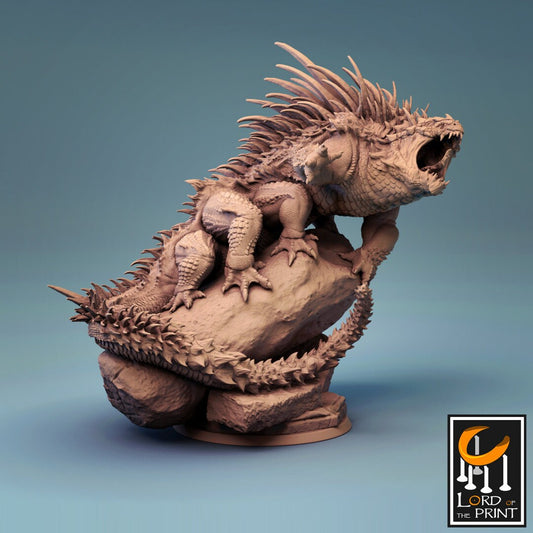 Basilisk - Lord of the Print Miniature | Dungeons & Dragons | Pathfinder | Tabletop