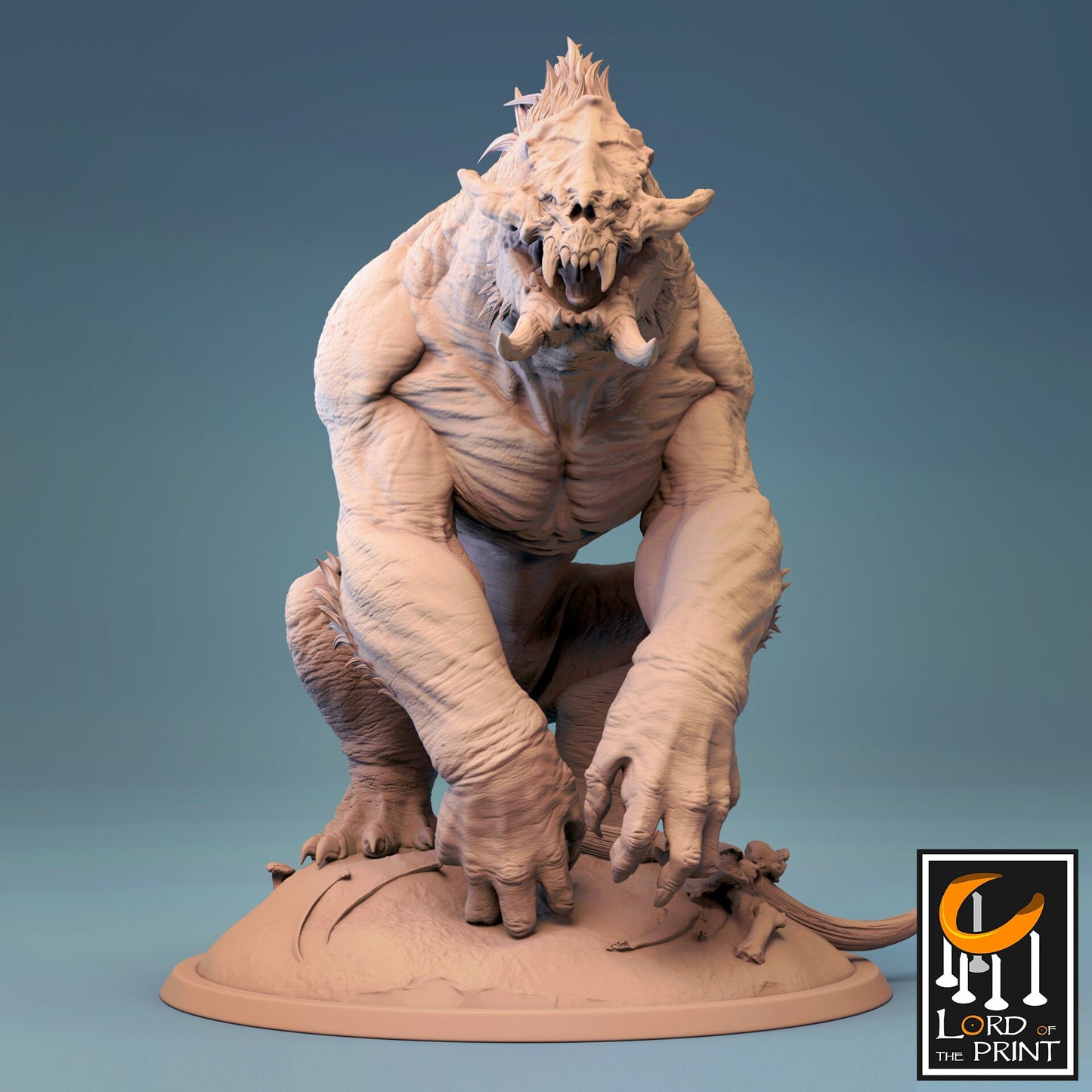 Barluga- Lord of the Print Miniature | Dungeons & Dragons | Pathfinder | Tabletop