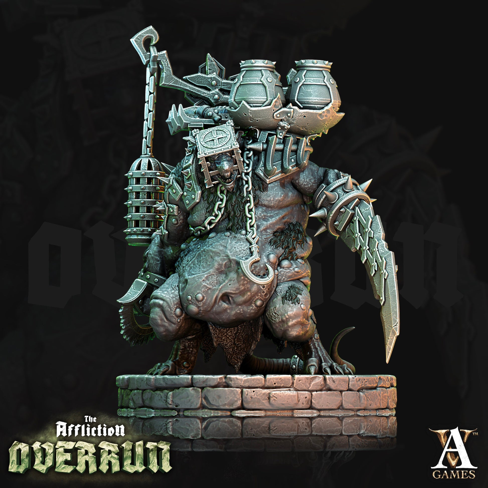 Beleaguer - Archvillain Games Printed Miniature | Dungeons & Dragons | Pathfinder | Tabletop