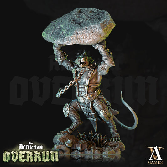 Rat Reavers - Archvillain Games Printed Miniature | Dungeons & Dragons | Pathfinder | Tabletop