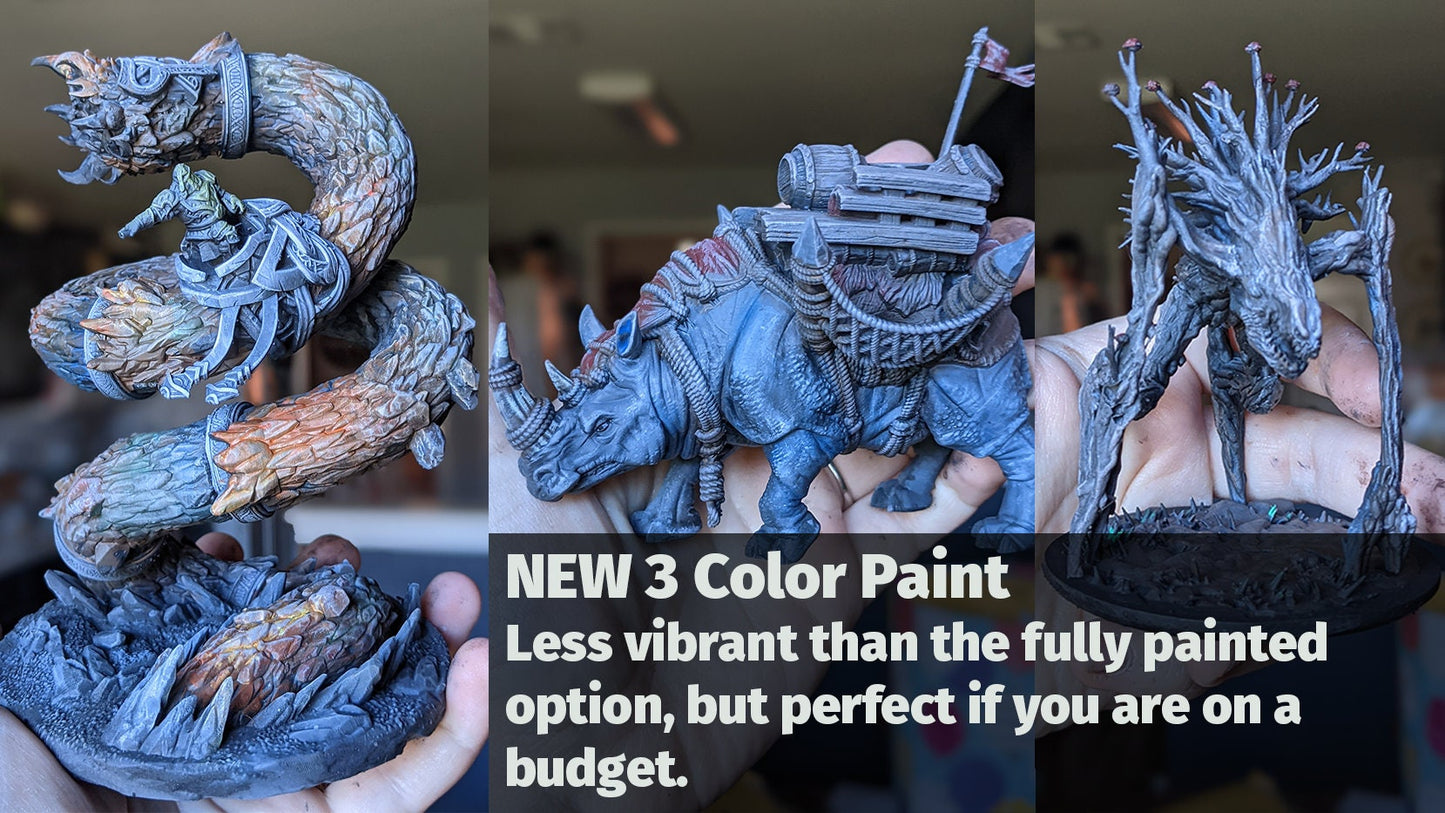 Peeled Paladin Painted Model - Mini Monster Mayhem Printed Miniature | Dungeons & Dragons | Pathfinder | Tabletop