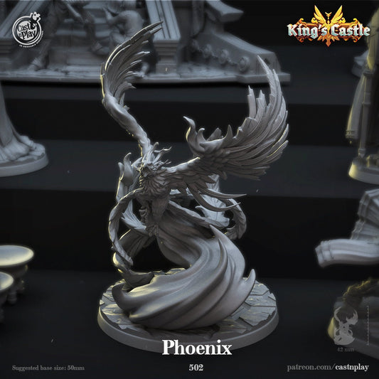 Phoenix - Cast n Play Printed Miniature | Dungeons & Dragons | Pathfinder | Tabletop