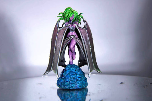 Salanith, Succubus Painted Model - RN Estudio Printed Miniature | Dungeons & Dragons | Pathfinder | Tabletop