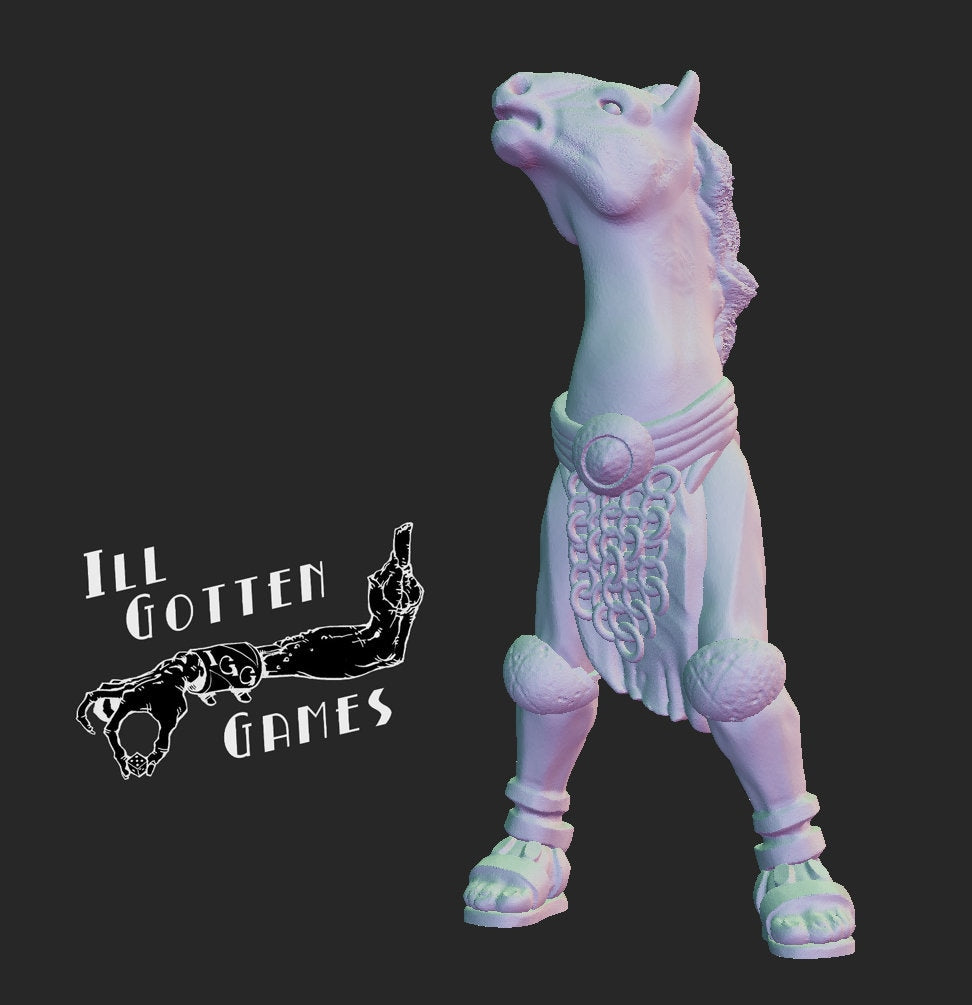 Reverse Centaur Painted Model - Ill Gotten Games Printed Miniature | Dungeons & Dragons | Pathfinder | Tabletop