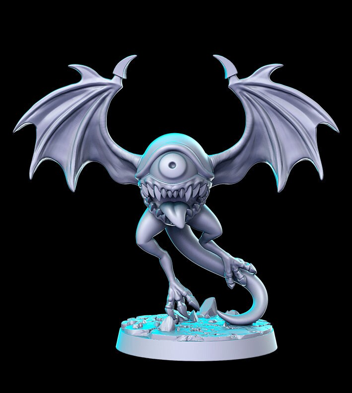 Eyebat - RN Estudio Printed Miniature | Dungeons & Dragons | Pathfinder | Tabletop