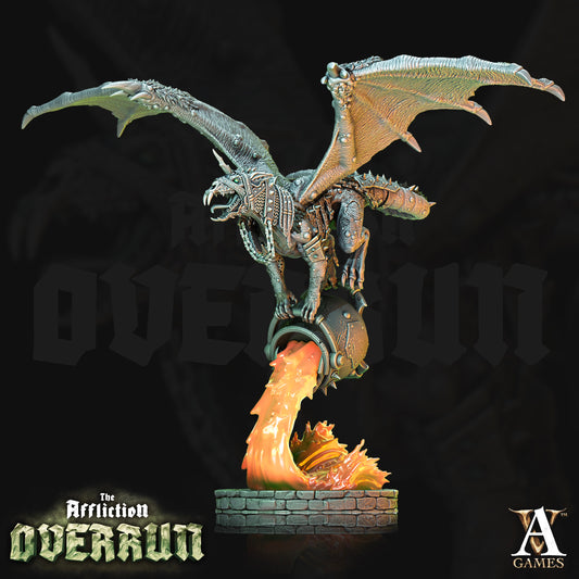Snut, Rat Dragon - Archvillain Games Printed Miniature | Dungeons & Dragons | Pathfinder | Tabletop