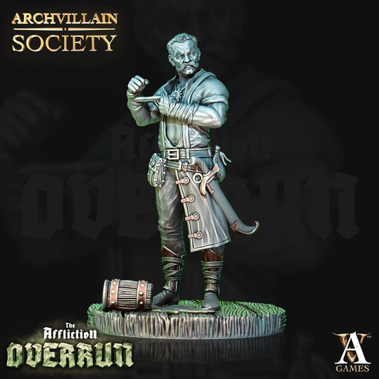 Owein Maddocks - Archvillain Games Printed Miniature | Dungeons & Dragons | Pathfinder | Tabletop