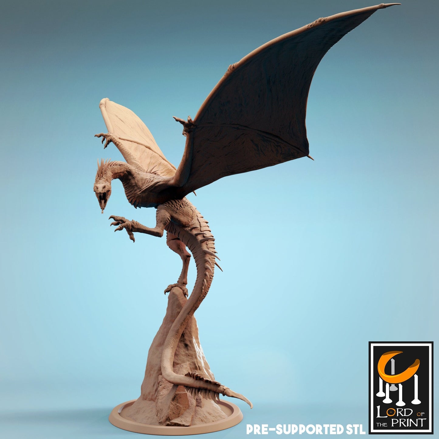 Voivre Drone Painted Model - Lord of the Print Miniature | Dungeons & Dragons | Pathfinder | Tabletop