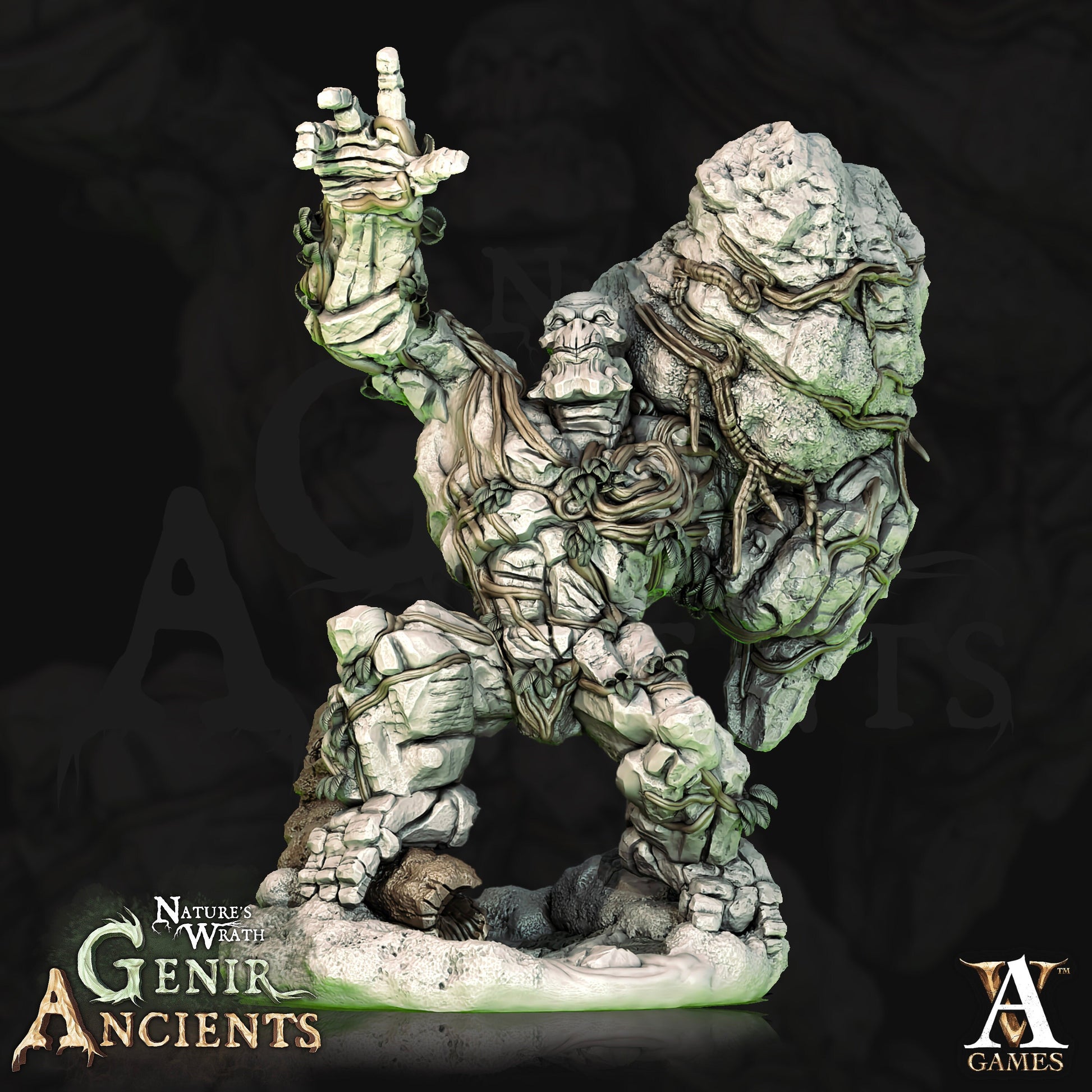 Forest Elementals Bundle - Archvillain Games Printed Miniature | Dungeons & Dragons | Pathfinder | Tabletop