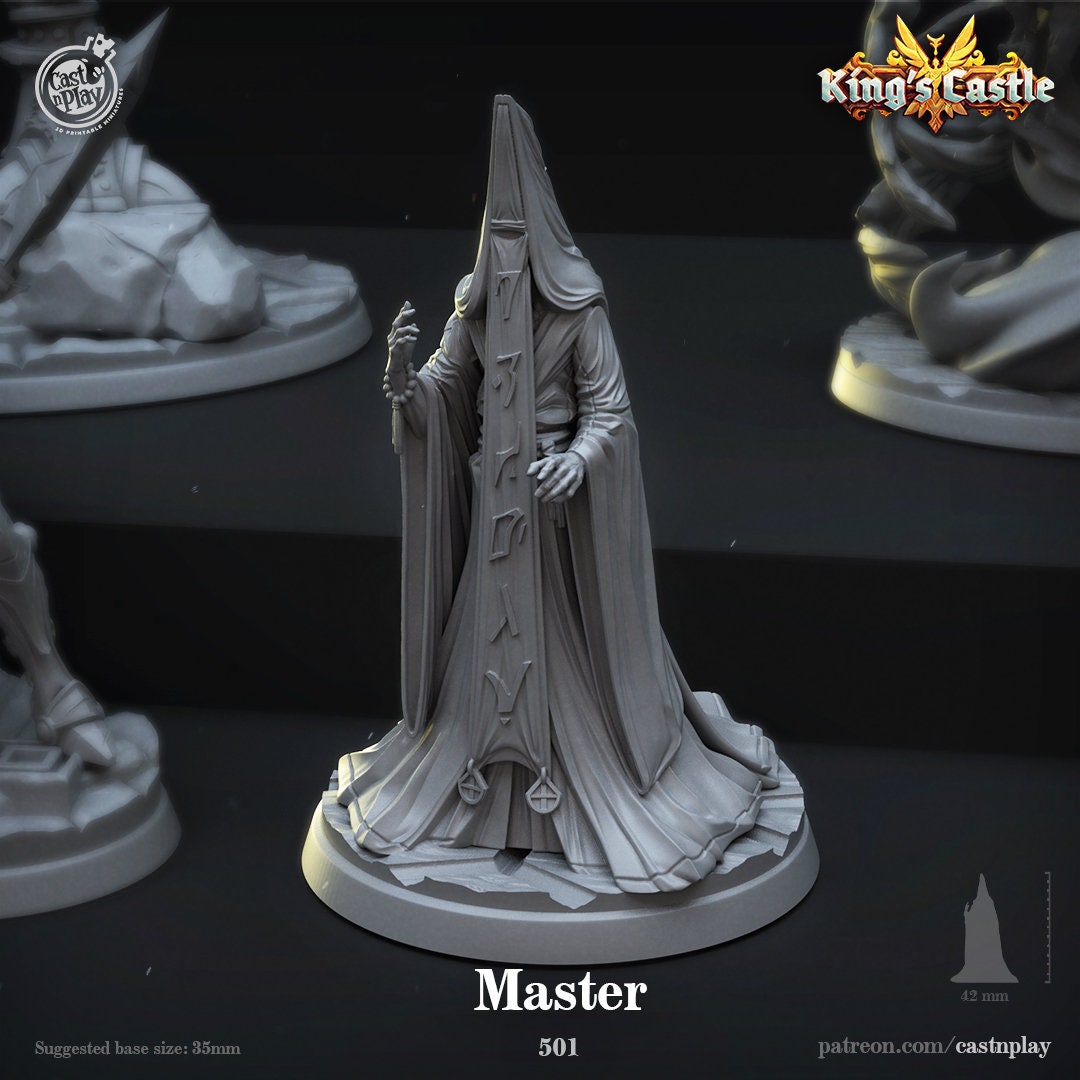 Master Painted Model - Cast n Play Printed Miniature | Dungeons & Dragons | Pathfinder | Tabletop