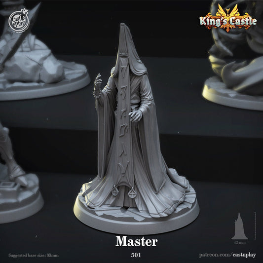 Master- Cast n Play Printed Miniature | Dungeons & Dragons | Pathfinder | Tabletop