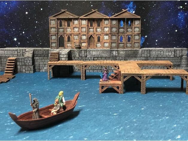 Ferryman - Ill Gotten Games Printed Miniature | Dungeons & Dragons | Pathfinder | Tabletop