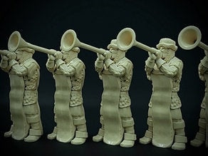 Trumpeter - Ill Gotten Games Printed Miniature | Dungeons & Dragons | Pathfinder | Tabletop