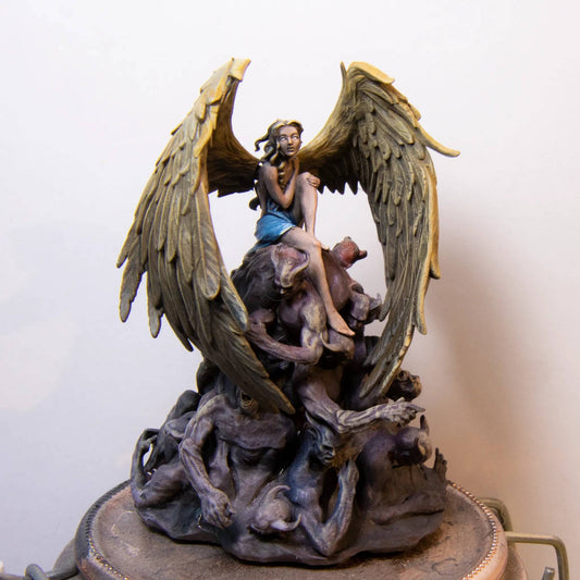 Children of Light and Dark Painted Model - Great Grimoire Printed Miniature | Dungeons & Dragons | Pathfinder | Tabletop