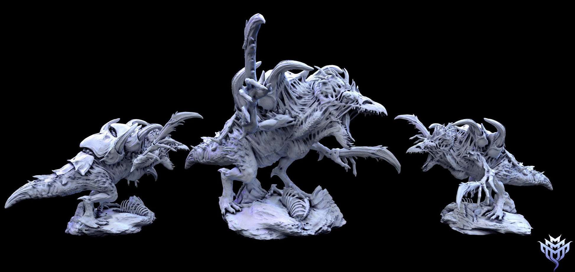 Hook Horrors Bundle - Mini Monster Mayhem Printed Miniature | Dungeons & Dragons | Pathfinder | Tabletop