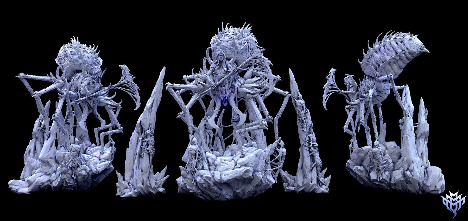 Mistress of the Deep - Mini Monster Mayhem Printed Miniature | Dungeons & Dragons | Pathfinder | Tabletop