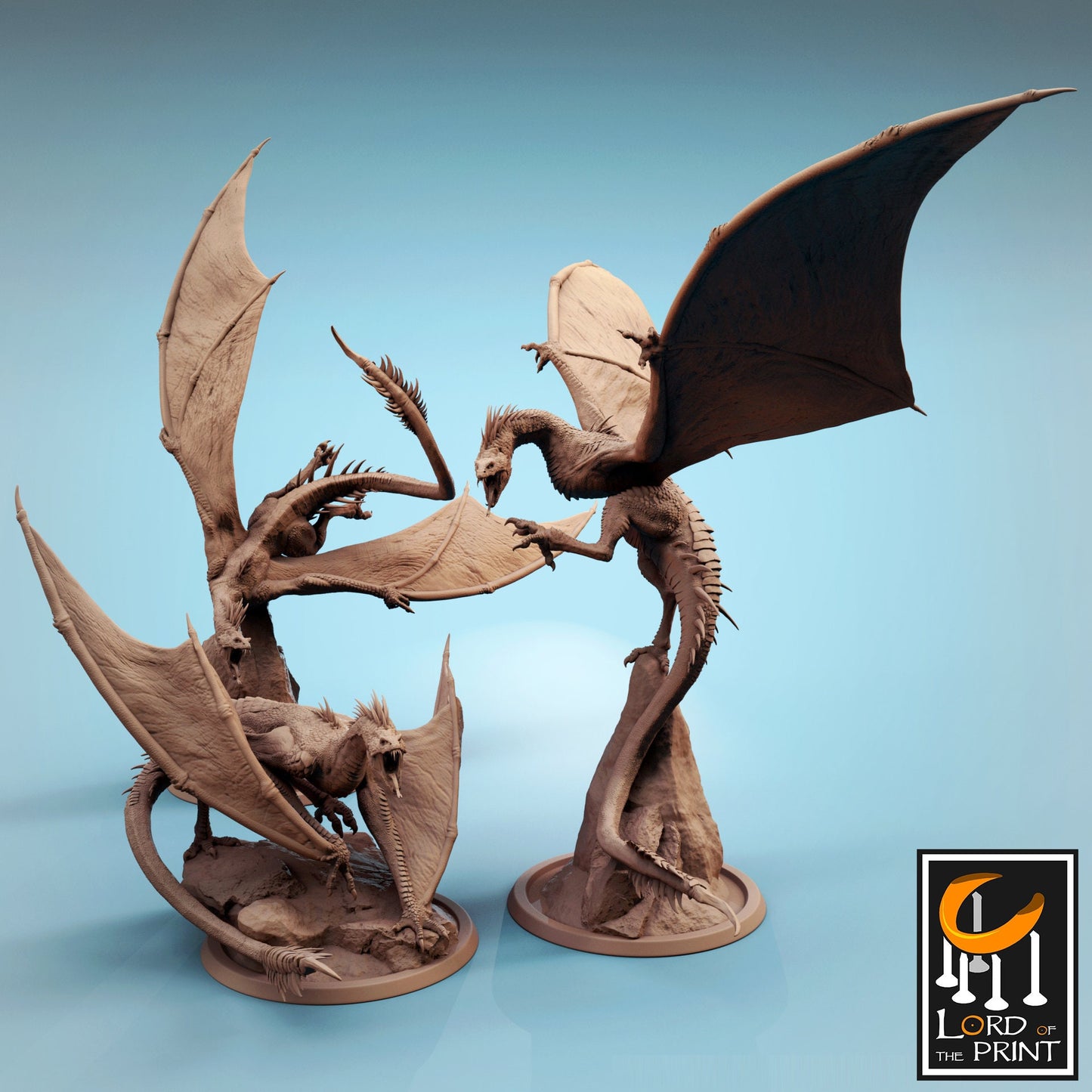 Voivre Drone Painted Model - Lord of the Print Miniature | Dungeons & Dragons | Pathfinder | Tabletop