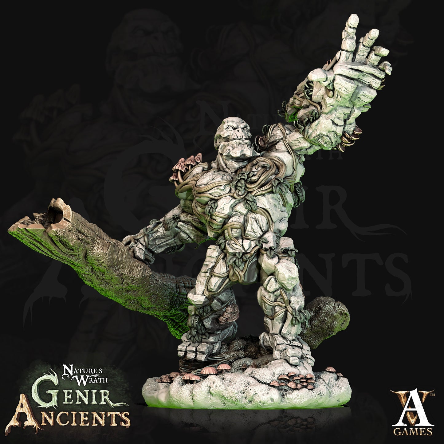 Forest Elementals Bundle - Archvillain Games Printed Miniature | Dungeons & Dragons | Pathfinder | Tabletop