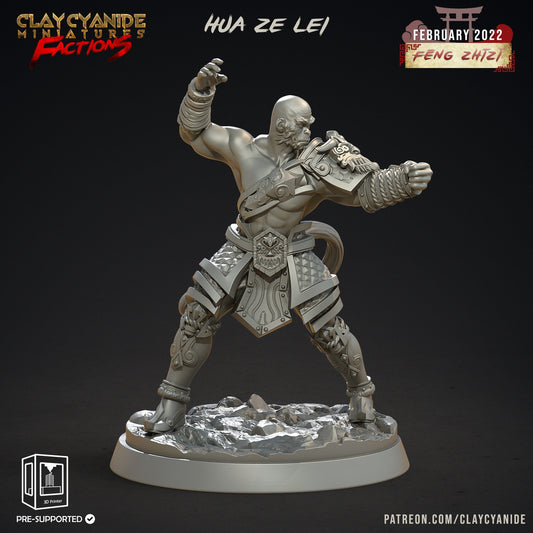 Hua Ze Lei - Clay Cyanide Printed Miniature | Dungeons & Dragons | Pathfinder | Tabletop