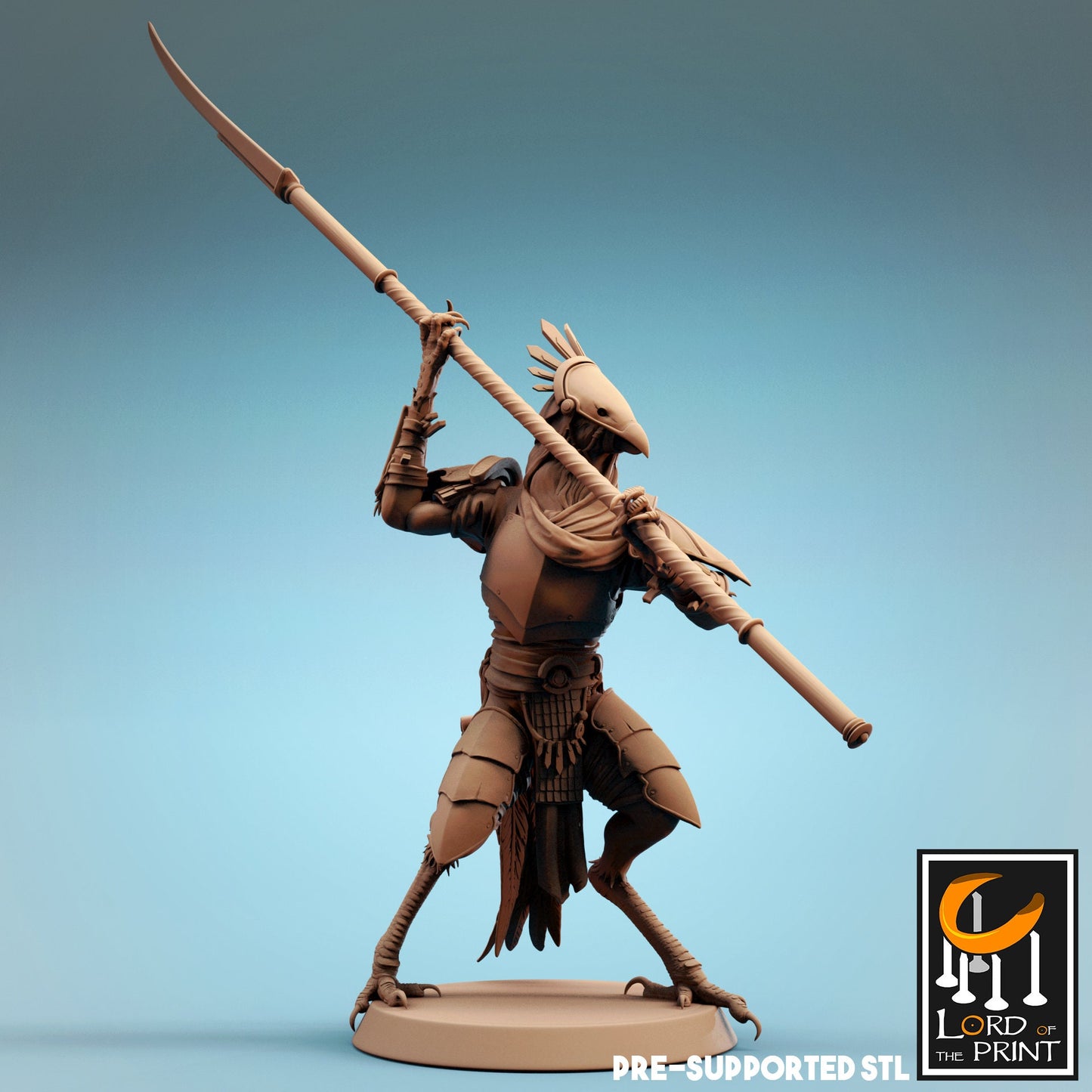 Kenku Soldier Painted Model - Lord of the Print Miniature | Dungeons & Dragons | Pathfinder | Tabletop