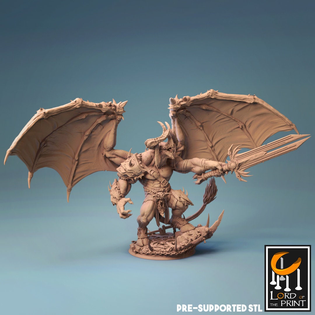 Disciple of War - Lord of the Print Miniature | Dungeons & Dragons | Pathfinder | Tabletop