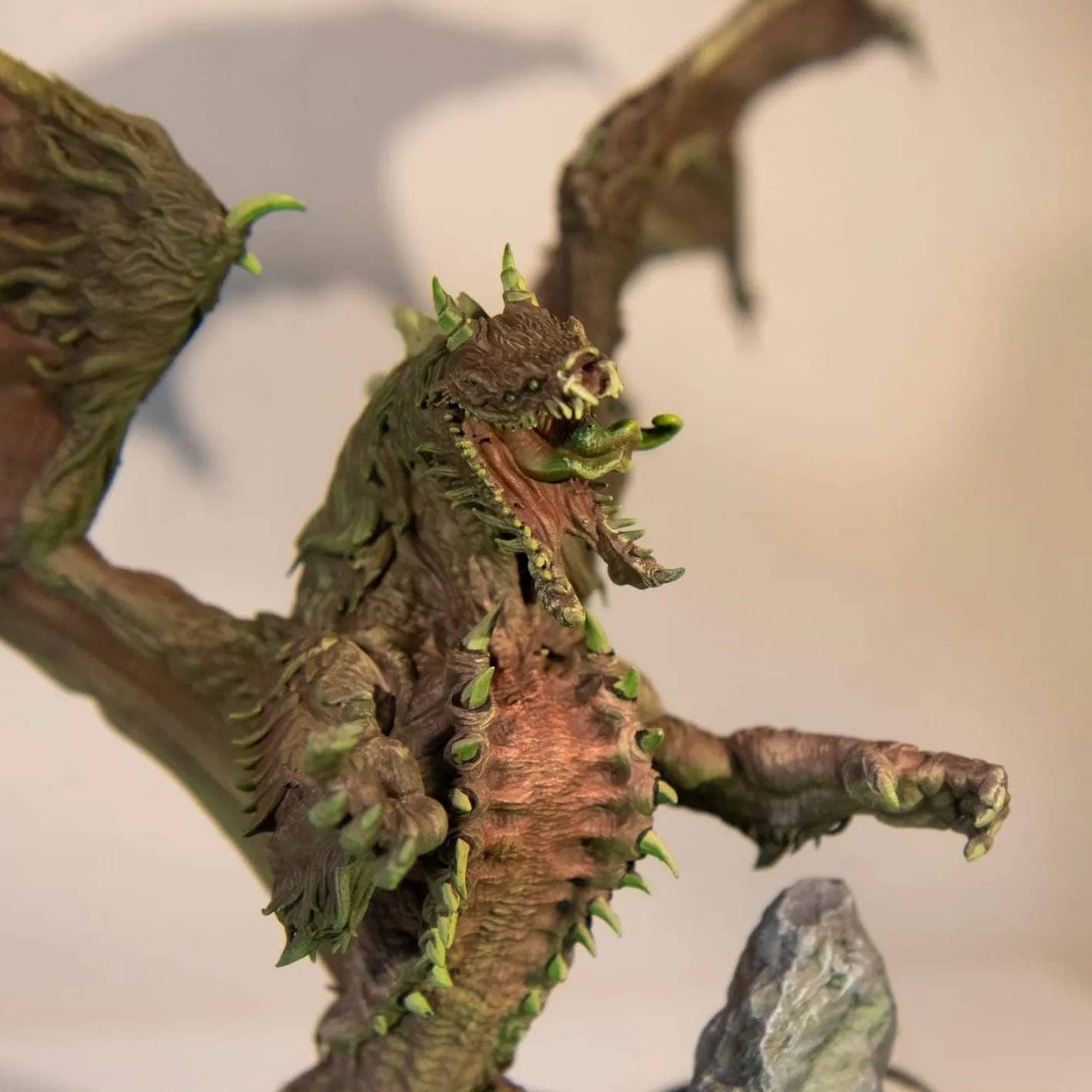 Hyena Dragon - Archvillain Games Printed Miniatures | Dungeons & Dragons | Pathfinder | Tabletop