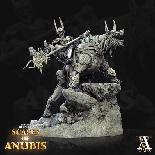 Anubian Wardog Riders Bundle - Archvillain Games Printed Miniature | Dungeons & Dragons | Pathfinder | Tabletop