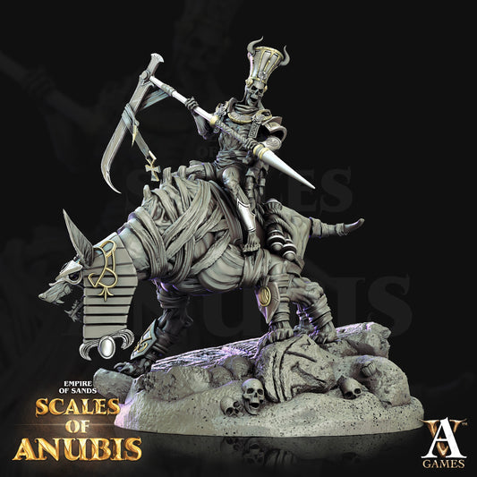 Anubian Wardog Rider - Archvillain Games Printed Miniature | Dungeons & Dragons | Pathfinder | Tabletop