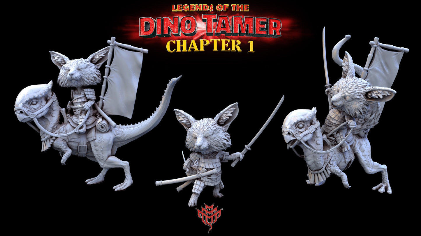 Aissa and Mandi Painted Model - Mini Monster Mayhem Printed Miniature | Dungeons & Dragons | Pathfinder | Tabletop