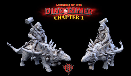 JoJo and his Anky Tank - Mini Monster Mayhem Printed Miniature | Dungeons & Dragons | Pathfinder | Tabletop
