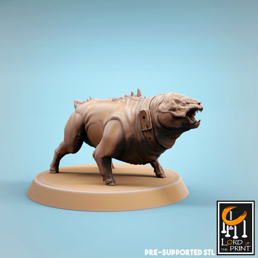 Infernum Puppies - 2 Lord of the Print Miniatures | Dungeons & Dragons | Pathfinder | Tabletop