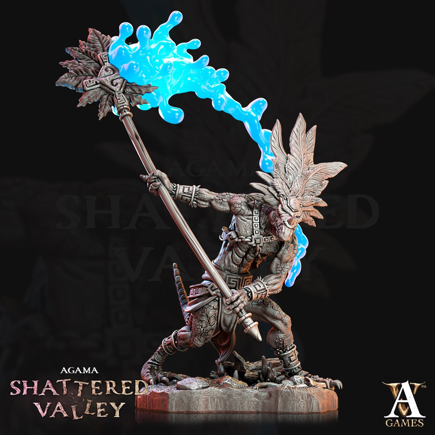 Agama - Shattered Valley Bundle - 17 Archvillain Games Printed Miniatures | Dungeons & Dragons | Pathfinder | Tabletop