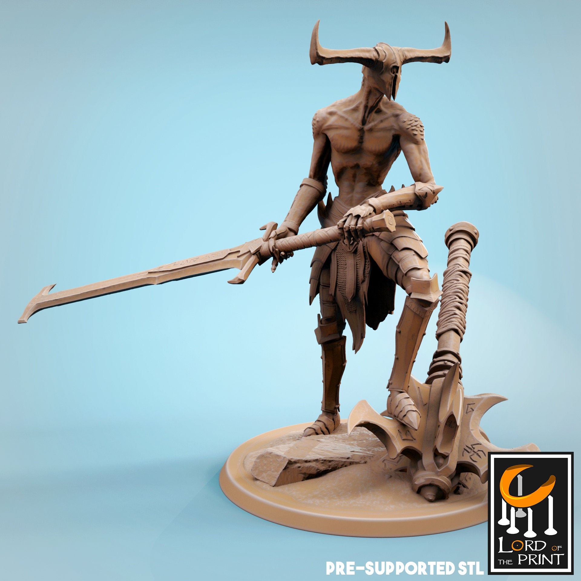 Praetorian - Lord of the Print Miniature | Dungeons & Dragons | Pathfinder | Tabletop