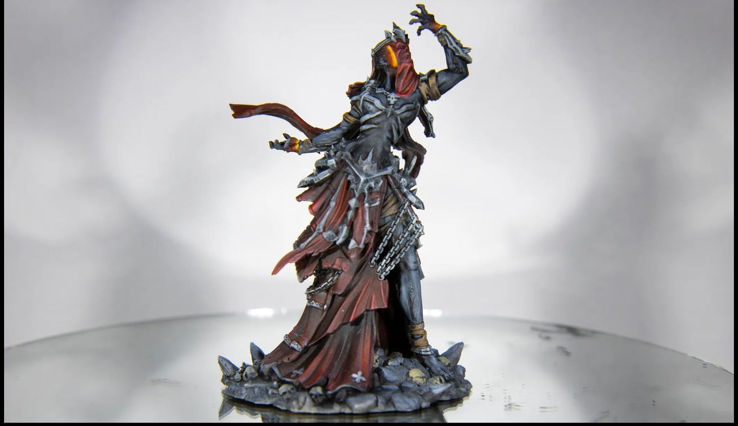 Queen of the Undying Painted Model - Cast n Play Printed Miniature | Dungeons & Dragons | Pathfinder | Tabletop