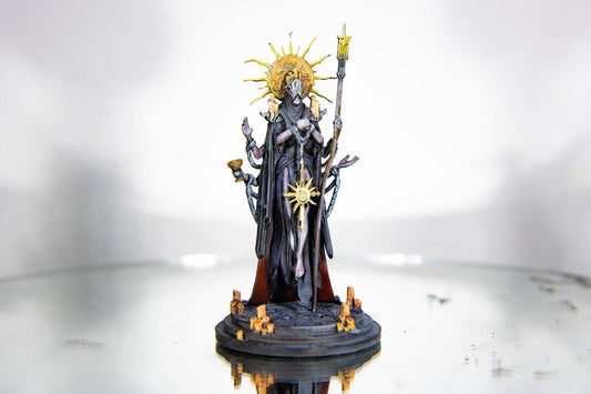 Milady of Grace Painted Model - Great Grimoire Printed Miniature | Dungeons & Dragons | Pathfinder | Tabletop