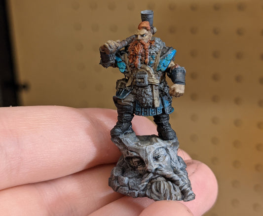 Moleat Brewhide Painted Model - Archvillain Games Printed Miniature | Dungeons & Dragons | Pathfinder | Tabletop
